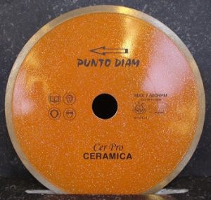 Disques diamantés type CERPRO céramique jante continue