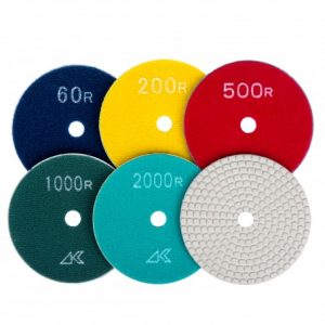 Disque velcro DIACERAMICA DRY résine diamantée Ø 100 mm