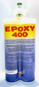 Cartouche de colle EPOXY 400 transparent 400 ml