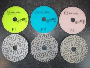 Disque velcro GOBI HYBRIDE résine diamantée Ø 100 mm