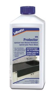 Bidon de 500 ml de Lithofin PROTECTOR PIERRE BLEUE – Imprégnation spéciale pour les plans de travail en pierre bleue