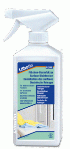 Spray Lithofin DESINFECTION DES SURFACES – Nettoyant pour désinfecter les surfaces