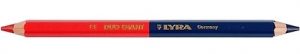 Crayon LYRA Bi-color Bleu/Rouge