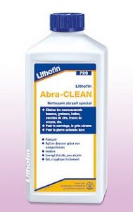 Bidon de Lithofin ABRA-CLEAN – Nettoyant spécial avec des nanoparticules abrasives.