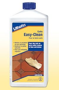 Bidon de 1 litre de Lithofin EASY-CLEAN – Nettoie et entretient en une seule opération