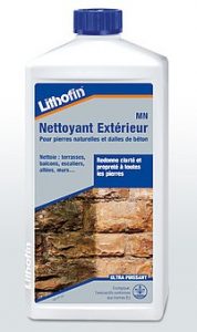 Bidon de Lithofin NETTOYANT EXTERIEUR – Nettoyant pour toutes les surfaces en pierre naturelle et en béton.