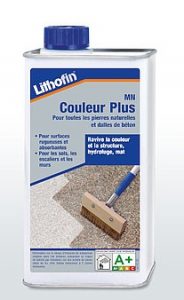 Bidon de Lithofin COULEUR PLUS – Intensifie les couleurs et approfondit la structure.