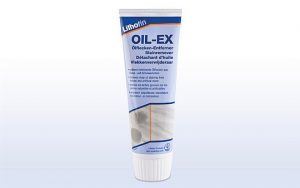 Tube de 250 ml de Lithofin OIL-EX – Détachant d’huile.