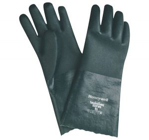 PAIRE DE GANTS TYPE PVC VERT